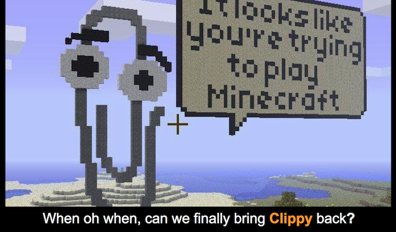 Bring Clippy back