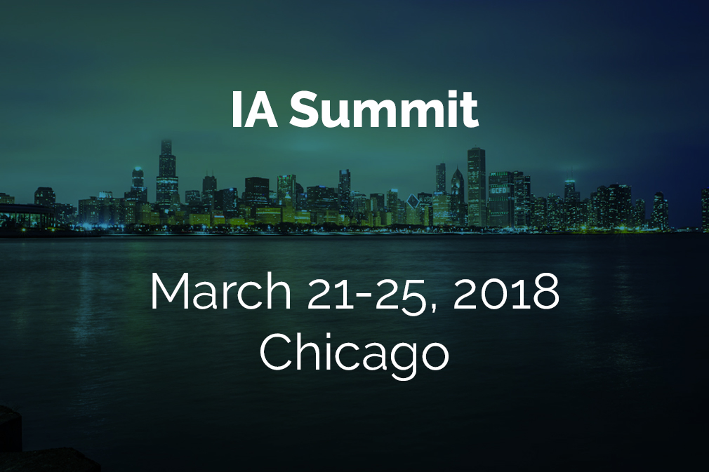 IA Summit 2018