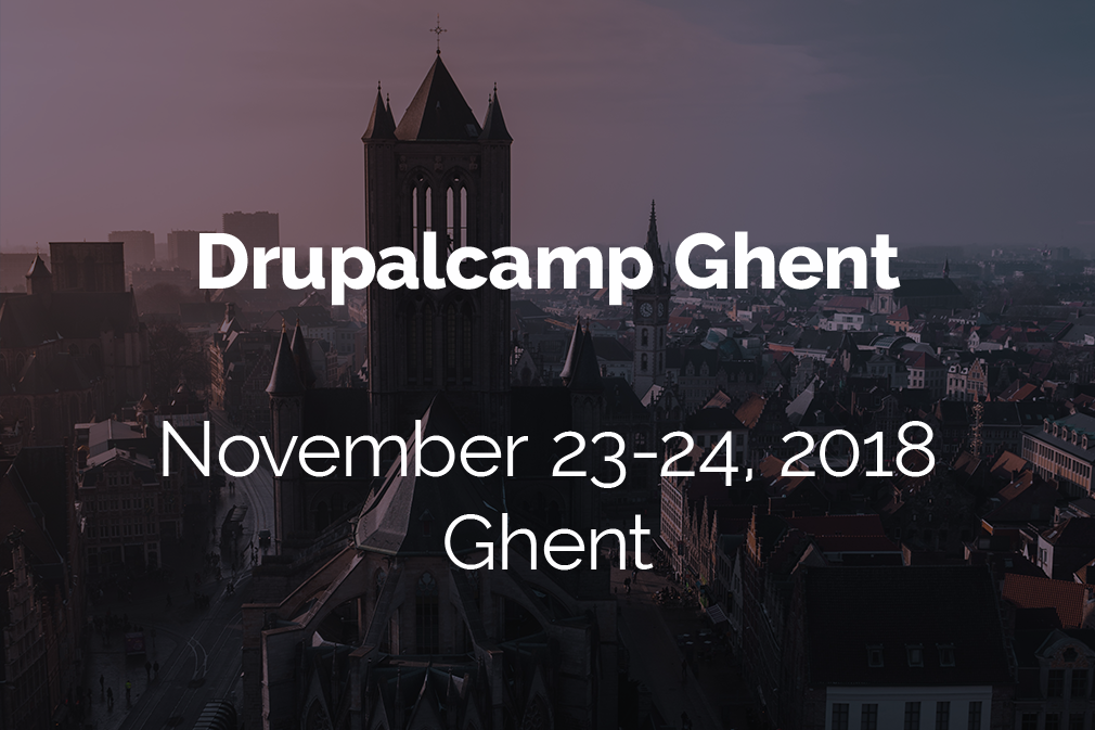 Drupalcamp Ghent