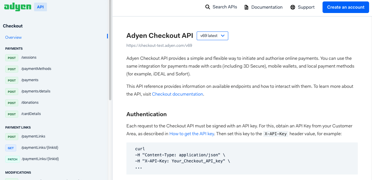 Reference documentation that is easy to use/navigate and supports multiple API versions