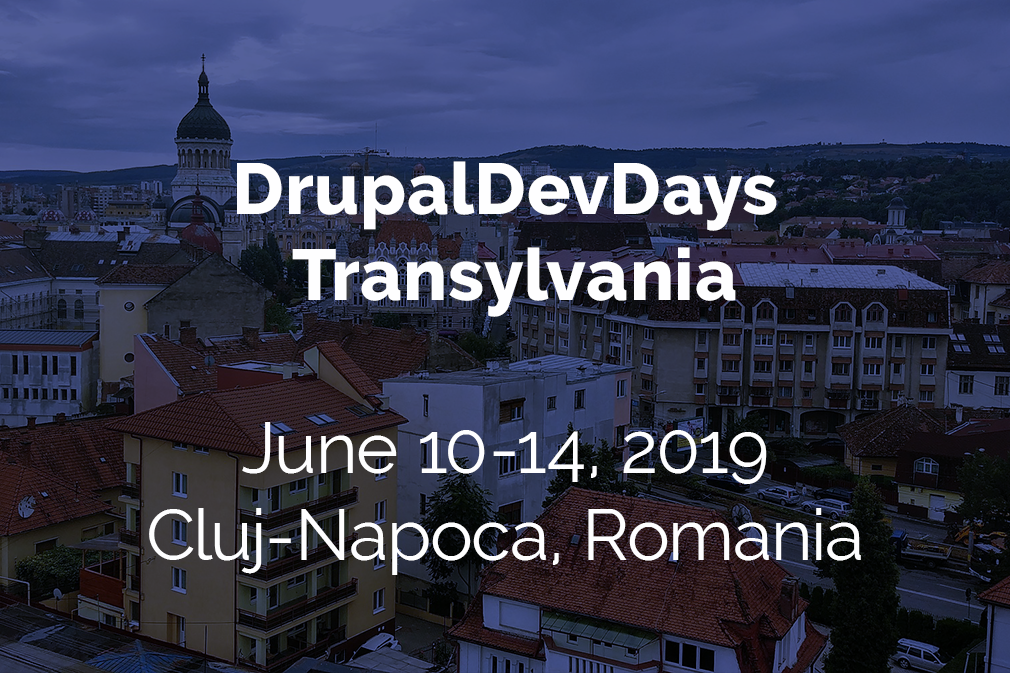 DrupalDevDays Transylvania 2019