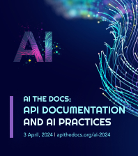 AI The Docs header image with blue, deep purple colors.