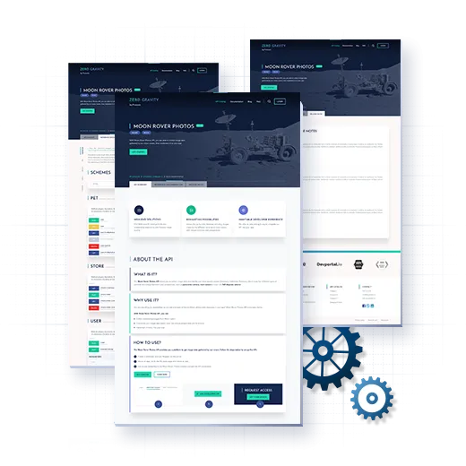 three landing pages