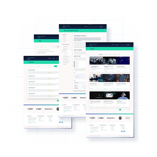 mockup screens
