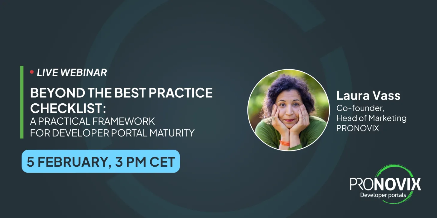 Webinar information and headshot of speaker Laura Vass