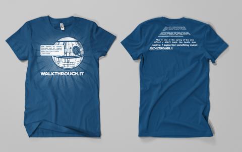 Follow the Walkthrough workshop live today at Drupalaton and get a free t-shirt
