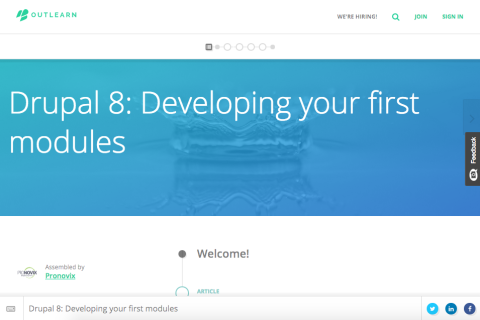 The best Drupal 8 content: articles that help you build your first module 