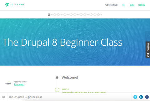 Augmenting OSTraining’s Drupal 8 site building course