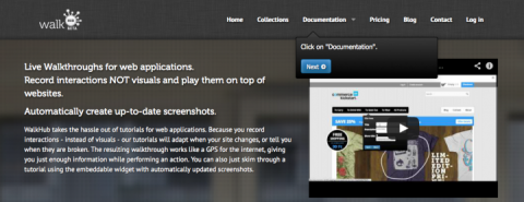 Walkception — documenting WalkHub with Walkthroughs