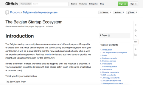 Building a comprehensive list of Belgian startup community members