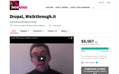 Walkthrough.it successfully closes at 230% of fundraising goal