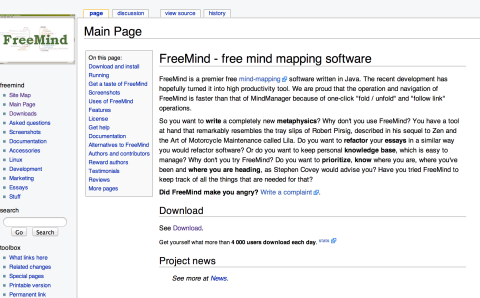 Time management and mindmapping: 'getting things done' with Freemind 