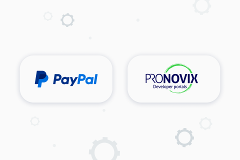 An image with PayPal'S and Pronovix's logo.